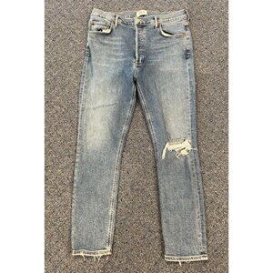 Agolde Women's Straight Leg Jeans - Light Blue